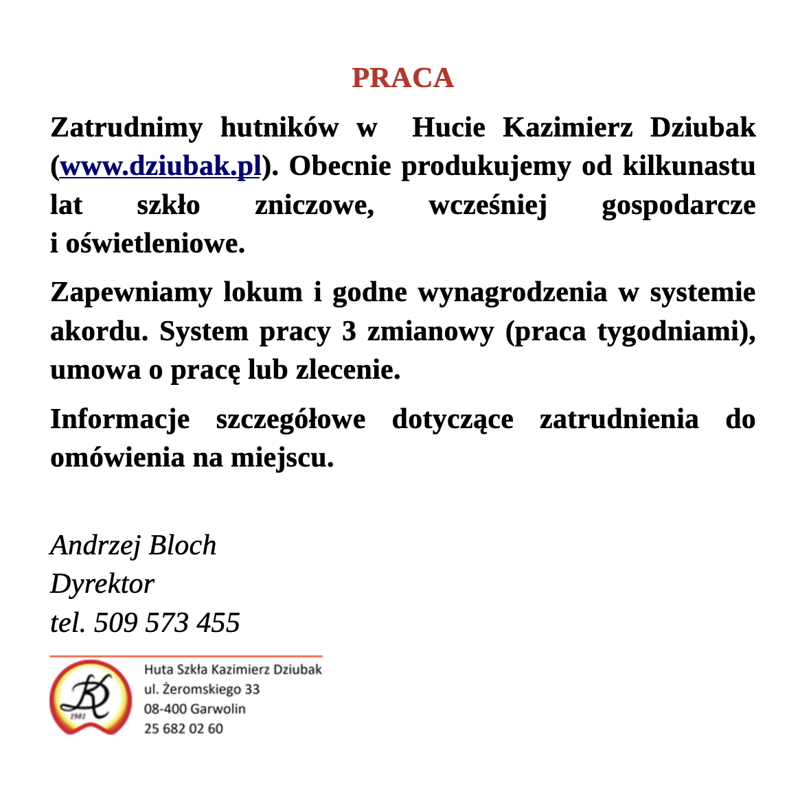 pracahutnika