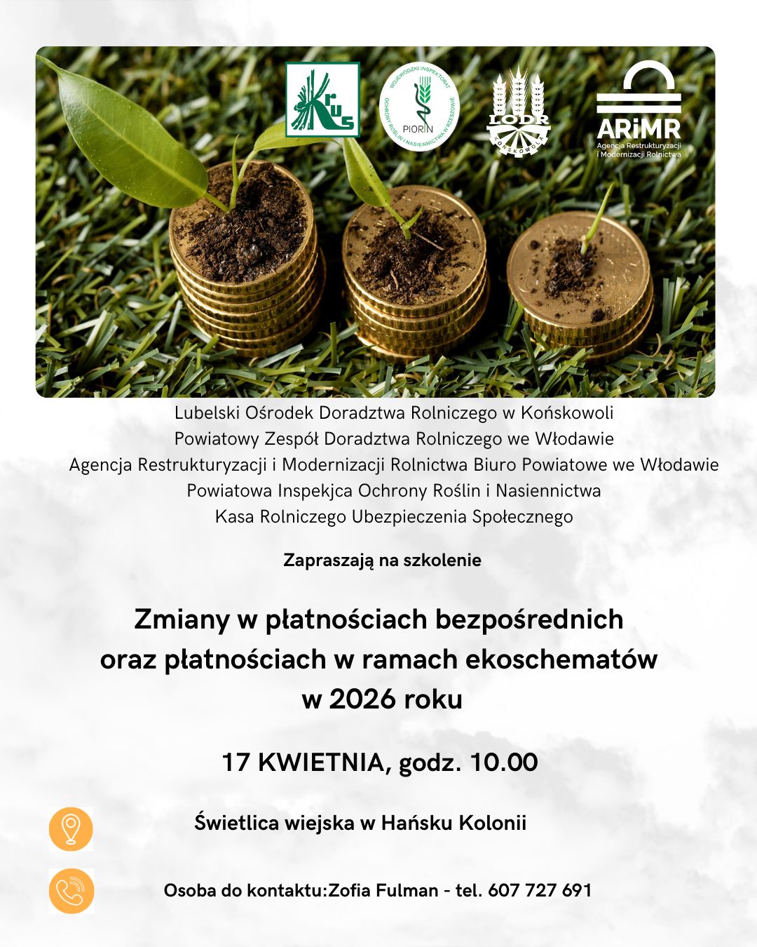 szkolenie z dopłat Hańsk poprawiony